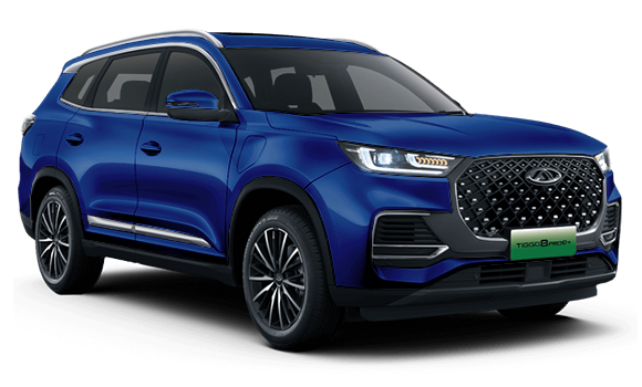 Tiggo 8 Pro E+ Небесный синий цвет 2025-ого года купить в Москве - autospot-96.ru