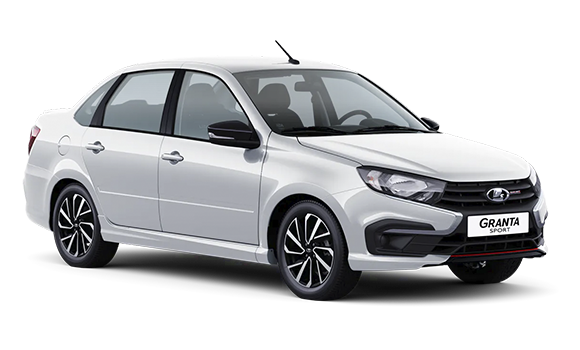 Granta Sport Седан БЕЛЫЙ "ЛЕДНИКОВЫЙ" (221) цвет 2025-ого года купить в Москве - autospot-96.ru
