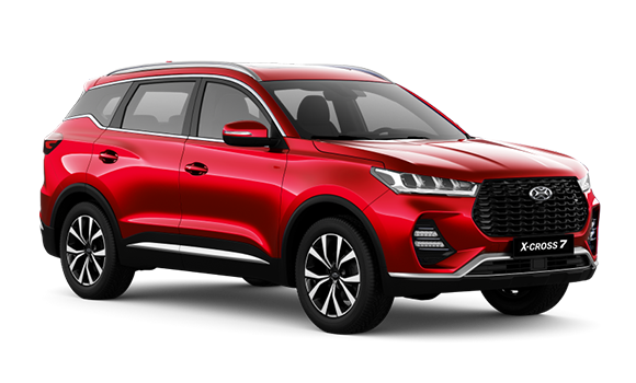 X-Cross 7 NEW Огненно-красный "Овация" (174) цвет 2025-ого года купить в Москве - autospot-96.ru