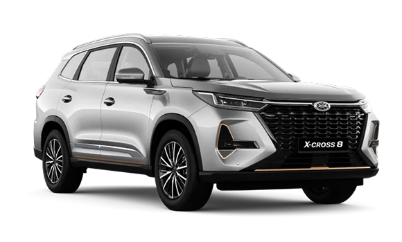 X-Cross 8 I Серебристый "РОСА" цвет 2025-ого года купить в Москве - autospot-96.ru