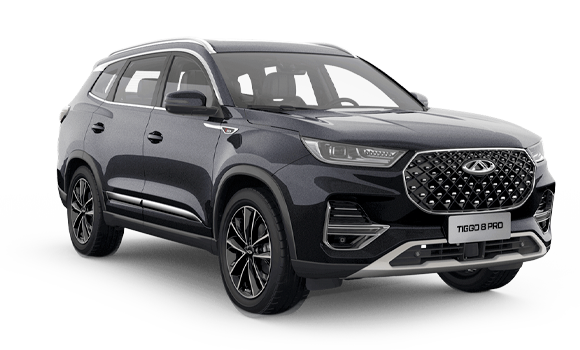 Tiggo 8 Pro Глубокий черный цвет 2025-ого года купить в Москве - autospot-96.ru