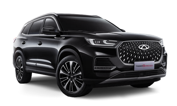 Tiggo 8 Pro Max Глубокий черный цвет 2025-ого года купить в Москве - autospot-96.ru